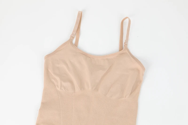 Shapewear da donna Sottovesti completi sotto i vestiti Controllo della pancia Nuovo Contrazione invisibile della pancia Body Shaper Vestito Canotta Slip Abbigliamento