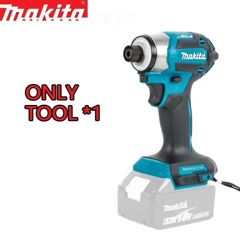 2026 Makita DTD173 Avvitatore a Impulsi Senza Fili 18V con Motore Brushless, Trapano Elettrico per Legno/Bulloni/Modalità T, Utensile Elettrico Ricaricabile