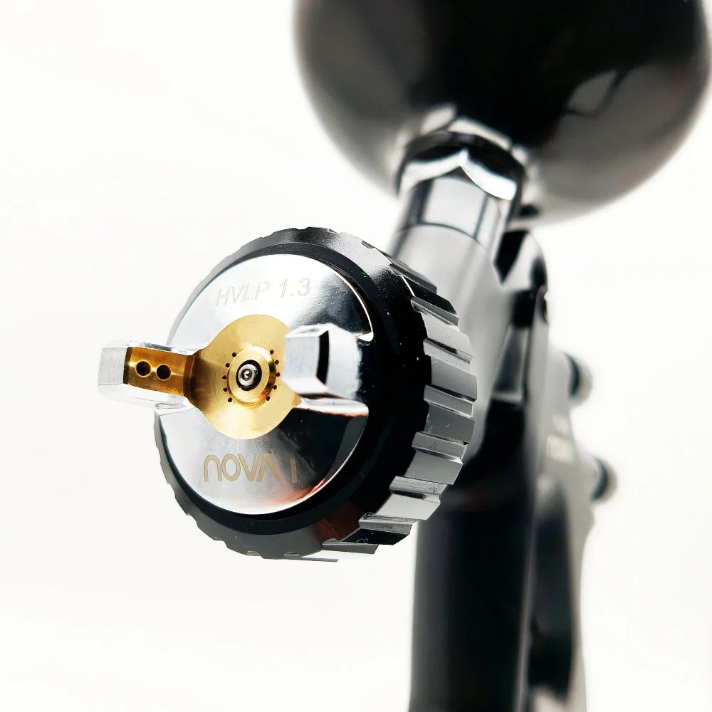 Auarita NOVA 1 HVLP Pistola a spruzzo di alta qualità Pistola a spruzzo per vernice automobilistica Ugello in acciaio inossidabile da 1,3 mm Pistola a spruzzo professionale