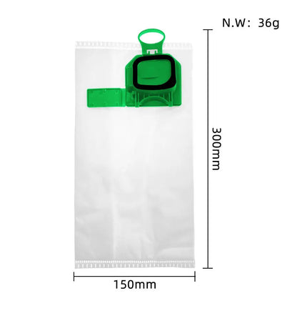 Kit di sostituzione del sacchetto per la polvere per Vorwerk VK140 VK150 FP 140/150 Aspirapolvere Filtro per la pulizia Sacchetto per la polvere Pezzi di ricambio Accessori
