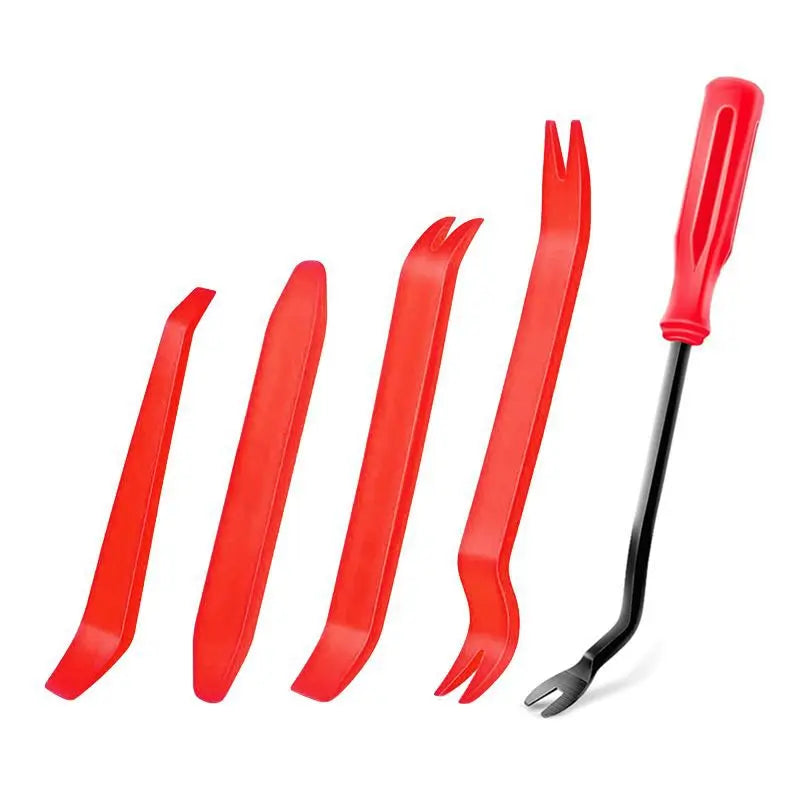 Kit di attrezzi per smontaggio auto iLMH, kit in plastica per rimozione pannelli, clip, finiture, radio, cruscotto, audio, attrezzi per installazione e riparazione