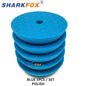 Sharkfox Disco Lucidante per Auto 5/6 Pollici, Tamponi Lucidanti Autoadesivi, Tampone Lucidante in Schiuma Tedesca per Lucidatura e Ceratura per DA/RO