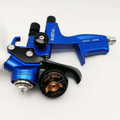 Pistola a spruzzo per vernice 4000B HVLP Ugello da 1,3 mm Pistola per strumenti a spruzzo ad alta atomizzazione per auto per spruzzatura professionale