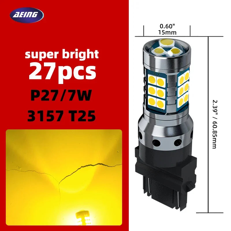 2pca 3157 Car LED Blub Daytime Running Light DRL nessun errore per Chevrolet Captiva Sport Malibu 7 Colorado Avalanche Suburban Tahoe