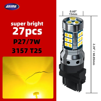 2pca 3157 Car LED Blub Daytime Running Light DRL nessun errore per Chevrolet Captiva Sport Malibu 7 Colorado Avalanche Suburban Tahoe