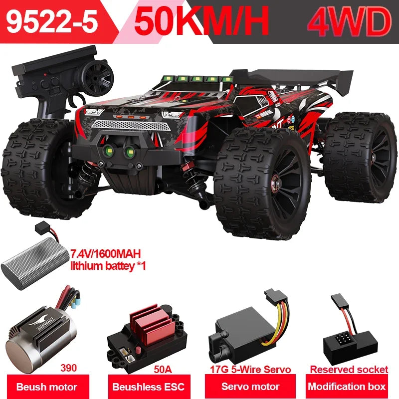 SCY9522PRO Auto RC ad alta velocità 85 km/h, brushless, 4WD, da fuoristrada e drift, telecomandata, 1:16, auto da corsa professionale SCY9522 50 km/h