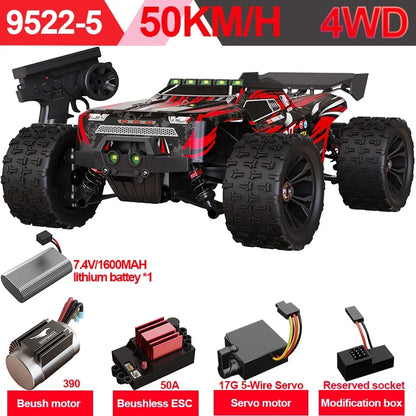 SCY9522PRO Auto RC ad alta velocità 85 km/h, brushless, 4WD, da fuoristrada e drift, telecomandata, 1:16, auto da corsa professionale SCY9522 50 km/h