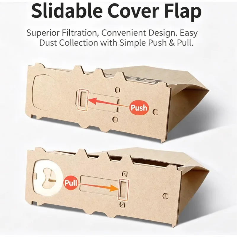 5-10 Pezzi Sacchetti Filtro per Aspirapolvere Vorwerk 130 131 Kobold VK130 VK131, Parti di Ricambio per Aspirapolvere