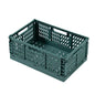 Cassa portaoggetti pieghevole pieghevole Cestini portaoggetti impilabili INS S/M/L Cancelleria in plastica Porta cosmetici Forniture per l'aula