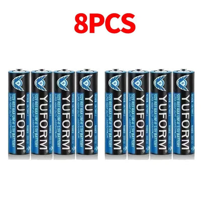 Batterie AAA al carbonio zinco 1,5 V 4-60 pezzi, resistenti ed economiche per telecomando, orologio, giocattoli, torcia elettrica, rasoio