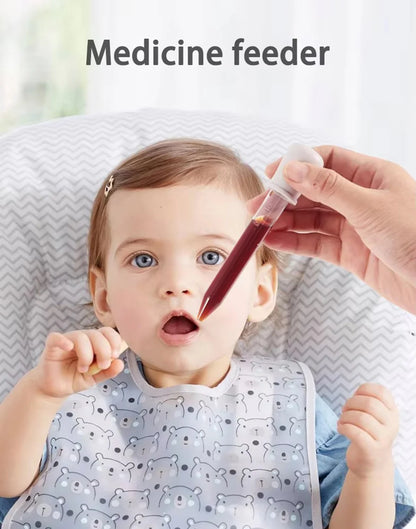 Kit per la Cura del Neonato 9 Pezzi con Tagliaunghie, Spazzola per Capelli, Pettine, Termometro, Set Essenziale per l'Igiene del Bambino, Kit da Viaggio