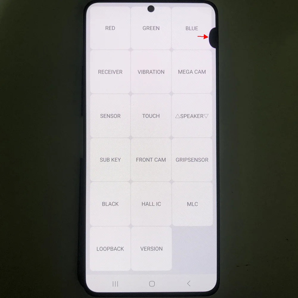 Display LCD Super AMOLED per Samsung S21 5G G990F G991F G991U G991B/DS, Schermo Touch Digitizer 6.2'' con Difetti, Ricambio Schermo
