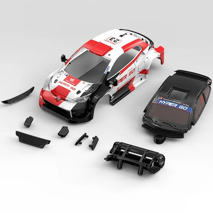 MJX HYPER GO Nuovo Prodotto 43308 Auto Telecomandata 1/43 Auto da Rally per Interni ed Esterni, Drift ad Alta Velocità, Trazione Integrale