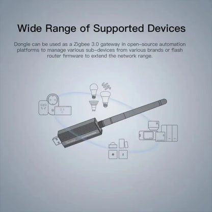 Sonoff Zigbee 3.0 Dongle USB Plus ZBdongle-E Gateway Zigbee wireless Interfaccia USB Acquisizione EFR32MG21 Controllo vocale Google Home
