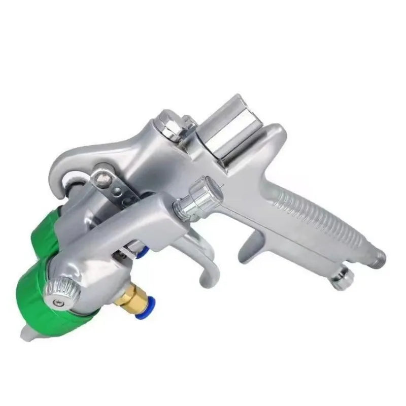 Pistola a spruzzo a doppia testa pistola a spruzzo con placcatura a colori rivestimento a base d'acqua pressurizzato interno pistola di miscelazione esterna Nano adesiva AB