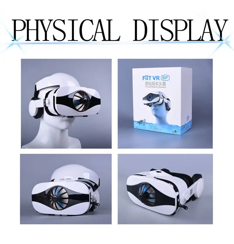 Shinecon occhiali VR per realtà virtuale cuffie 3D dispositivo Viar lenti per casco intelligente occhiali per cuffie per Smartphone cellulare