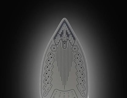 Ferro da stiro elettrico portatile Mini ferro da stiro a vapore per indumenti per ferro da stiro Ferro da stiro con piastra in ceramica regolabile per stirare Sonifer