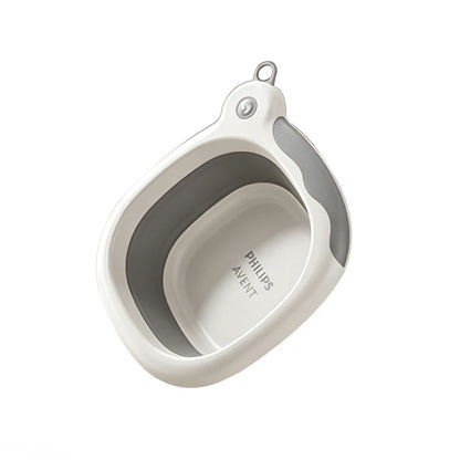Avent PA-X15 Lavabo per neonati pieghevole da 3,5 litri, rinforzato, anti-caduta, resistente al calore e facile da trasportare per il bagnetto e la doccia