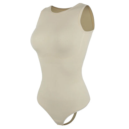 Perizoma Body per donna Tummy Control Shapewear Top Racerback Nuovo Body Modellante Collo alto Tuta Tuta