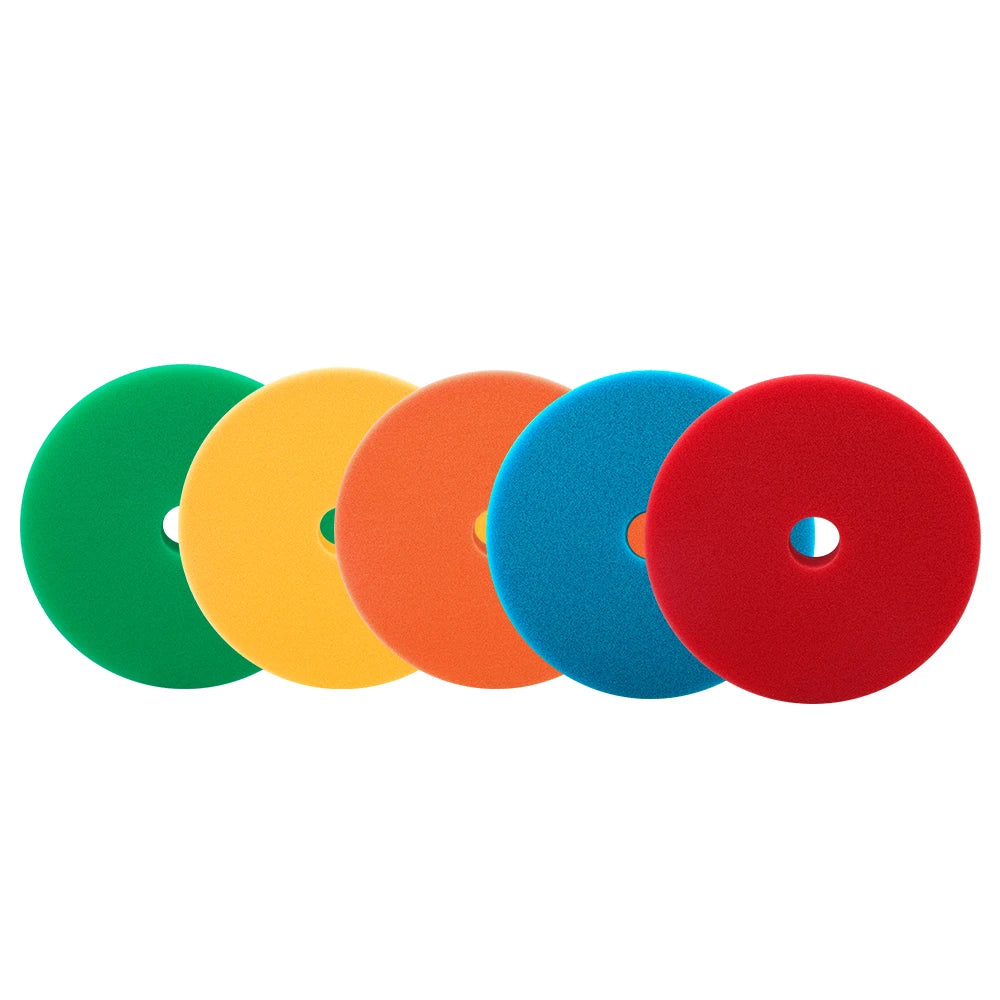 SPTA 1PC 3"(80mm)/5"(125mm)/6"(150mm) Tampone in schiuma per lucidatura per auto Spugna a forma di T per lucidatrice per auto DA/RO/GA