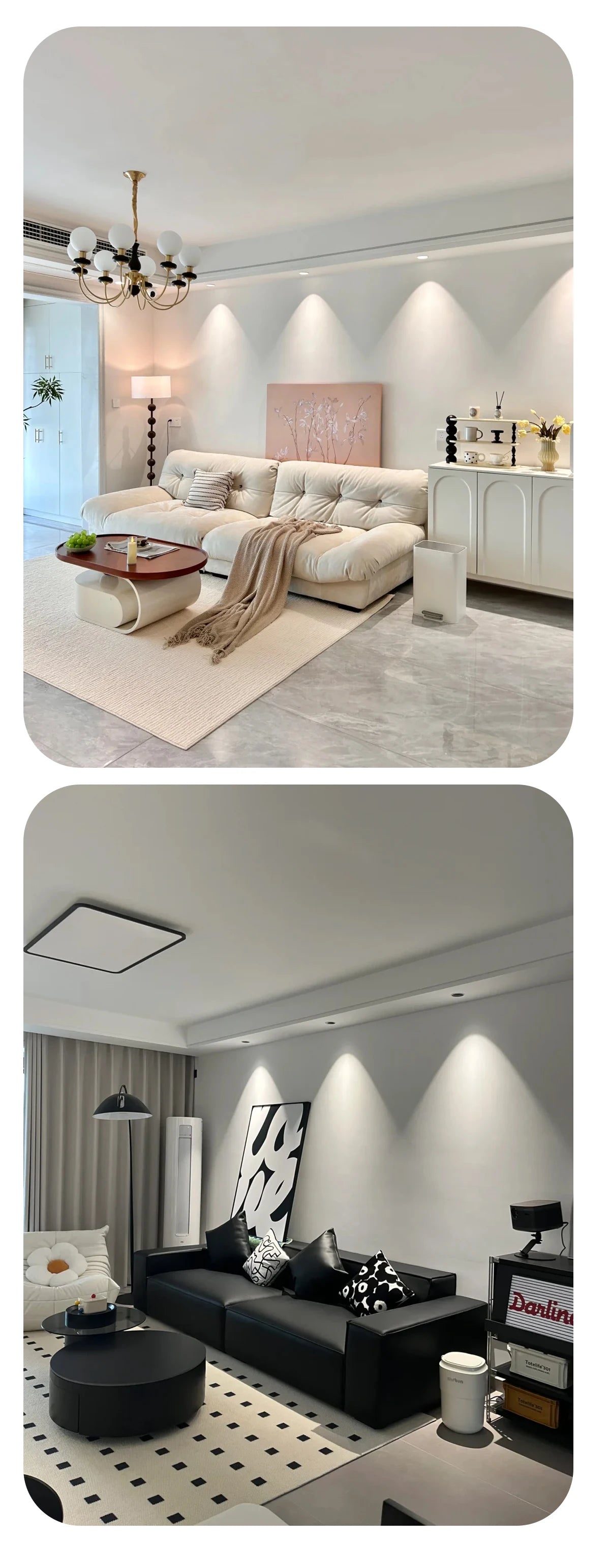 Faretto Orientabile 7W con Regolazione Colore 3000K 4000K 6000K, Illuminazione CCT 7W, Sostituzione Downlight per Illuminazione Direzionale Domestica (1-10 Pezzi)