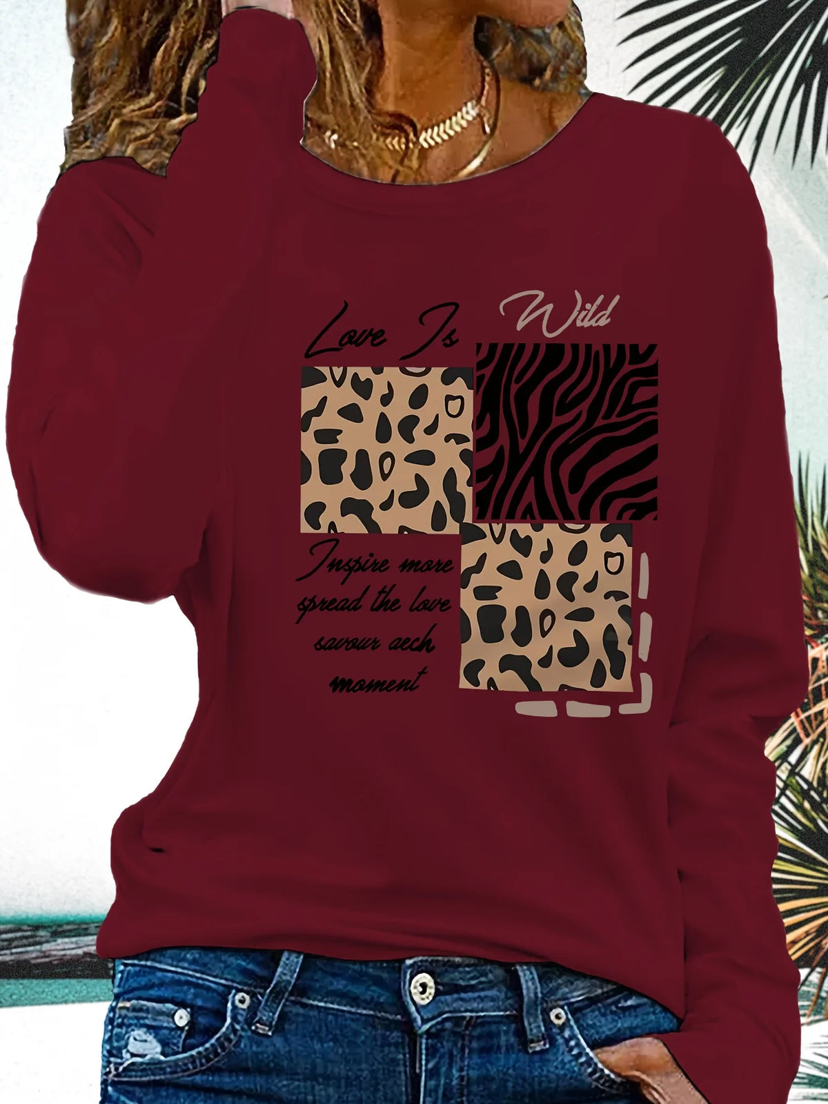 T-shirt da donna in 100% cotone, modello slim, a maniche lunghe, top bianco sottile, maglietta da donna
