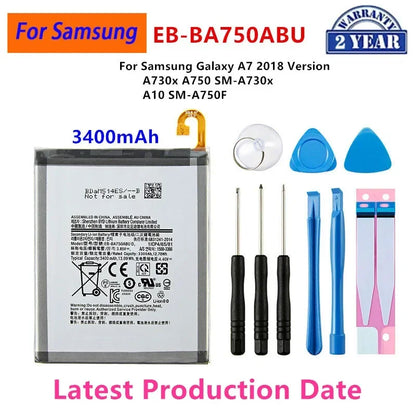 Batteria EB-BA907ABY EB-BA520ABE per Samsung Galaxy S10 Lite A71 5G A90 A80 A9S A20E A10E A7 A8 Plus A5 Edition A50