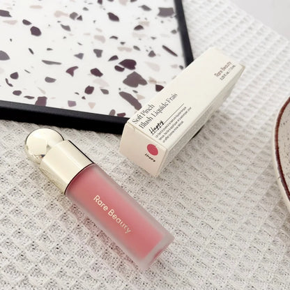 Rare Beauty Soft Pinch Blush Liquido Setoso Leggero Traspirante Lunga Durata Effetto Volumizzante Hope Love Virtue Happy Wonder Worth