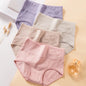 4PCS Mutandine da donna a vita alta Body Shaper Biancheria intima Mutande di cotone traspirante Plus Size M-5XL Slip dimagranti slip femminili