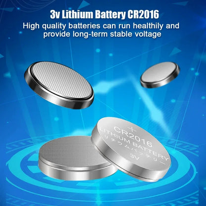 10-200 PZ LR2016 Batteria al litio ricaricabile 3 V sostituisce CR2016 LM2016 per orologio, calcolatrice, chiave dell'auto, pulsante a distanza, pila a bottone