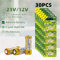 5-100PCS A23 23A 12V Batteria Alcalina 23GA A23S E23A EL12 MN21 V23GA GP23A MS21 LRV08 Per Campanello di Controllo Remoto Giocattolo Elettrico