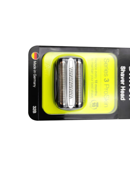 Lama di ricambio per testina di taglio a lamina per rasoio Braun 32B 32S per rasoio elettrico Braun serie 3 3000s 3010s 3040s 3050cc 3070cc