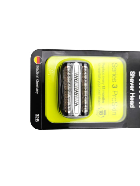 Lama di ricambio per testina di taglio a lamina per rasoio Braun 32B 32S per rasoio elettrico Braun serie 3 3000s 3010s 3040s 3050cc 3070cc