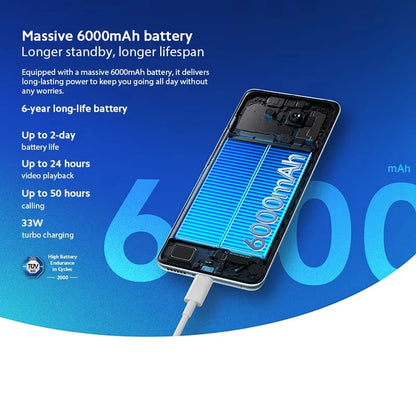 Xiaomi Redmi Note 15 Versione Globale Smartphone 4G 6.77'' AMOLED 120Hz Fotocamera 108MP Batteria 6000mAh NFC MTK Helio G100-Ultra Telefono Cellulare
