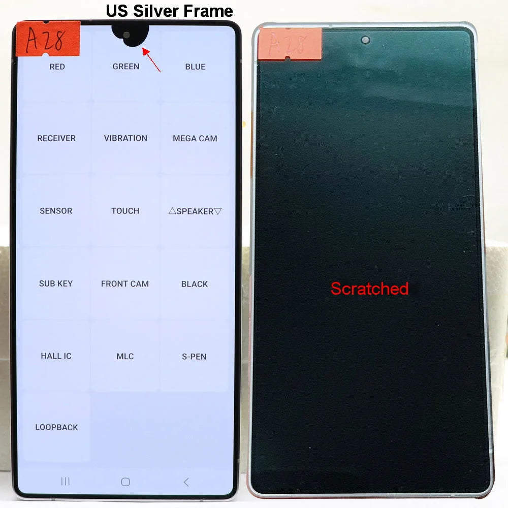 Display SUPER AMOLED S25 Ultra con Difetti per Samsung Galaxy S25 Ultra S938 SM-S938B S938U, Gruppo Schermo LCD e Touch Screen