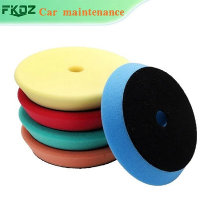 Kit di lucidatura per tampone in spugna per ceratura per lucidatrice per auto da 6/7 pollici per lucidatura delle ruote per lucidatura per auto in barca Rimuove graffi