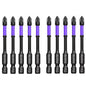 5-60PCS PH2 Set di punte per avvitatore a percussione Set di cacciaviti a croce magnetici Set di punte per trapano a percussione Vite Cacciavite a croce antiscivolo in acciaio legato