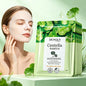 5 maschere per il viso a base di Centella Asiatica BIOAQUA, con azione lenitiva, idratante, anti-età, riparatrice, per contrastare l’acne e migliorare la salute della pelle.