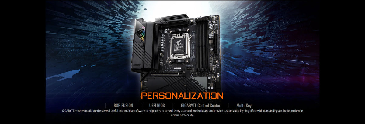 GIGABYTE B650M AORUS PRO AX Nuova Scheda Madre Micro-ATX AMD B650 DDR5 6600(OC) MHz M.2 USB3.2 192G Wi-Fi 6E Socket AM5