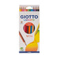 12 pezzi/scatola matite colorate in legno Kawaii bambini disegni matita rotonda d'arte non tossica per materiale scolastico per studenti