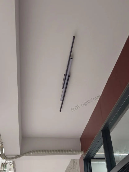 Lampada da soffitto moderna linea Luci a LED Soggiorno Sala da pranzo Camera da letto principale Apparecchio Lampadario a soffitto Sconce da parete Apparecchio di illuminazione