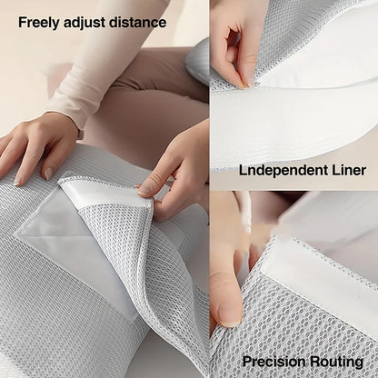 Cuscino premaman a forma di U - Supporto completo per il corpo per donne incinte, comodo sollievo dal dolore alla pancia, alla schiena e alla fianchi per chi dorme sul lato
