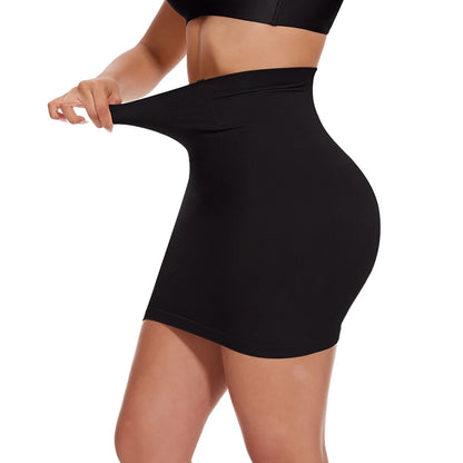 Mezze sottoveste per sotto il vestito Donna Shapewear Controllo della pancia Vita sottile Body Shaper Mezze gonne Perizoma 2 in 1 Butt Lifter Biancheria intima