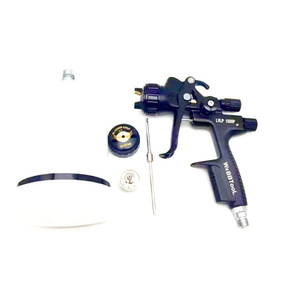 LVLP 1500P Pro Pistola a spruzzo per vernice di alta qualità Strumento di spruzzo per auto Pistola a spruzzo ad aria Ugello da 1,3/1,7 mm Pistola a spruzzo professionale