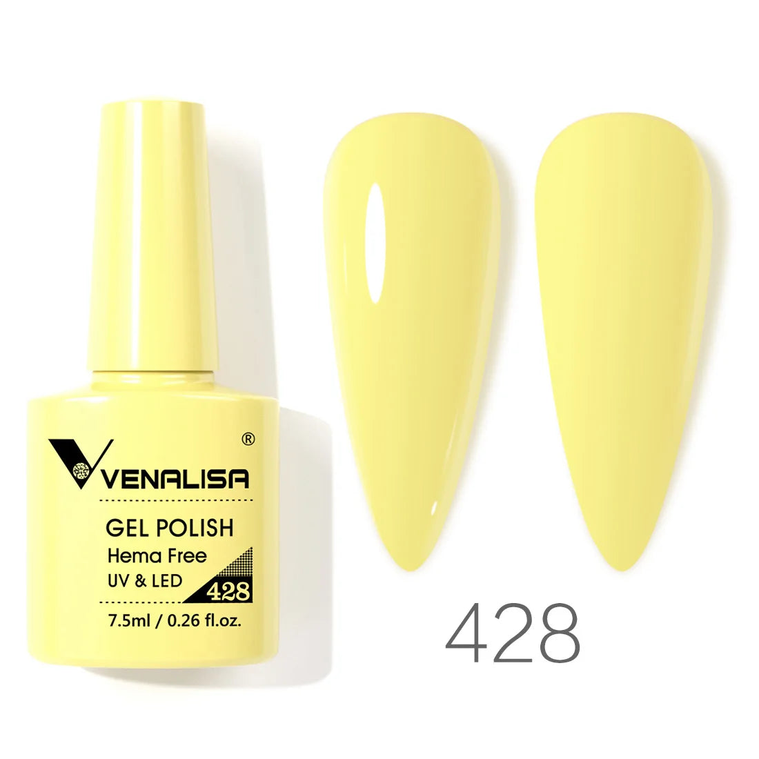 VENALISA Smalto gel per unghie da 7,5 ml Sparkle Glitter Diamante Brillante Colori estivi Semi permanente Soak off Vernice gel per unghie UV LED