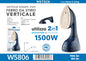 Ferro da Stiro Elettrico Portatile Mini, Ferro a Vapore per Vestiti, Ferro Regolabile con Piastra in Ceramica, Modelli W5801, W5802, W5803, W5804, W5806