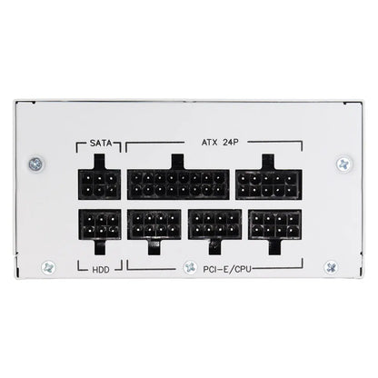 Alimentatore SFX completamente modulare da 600W, design compatto per case Mini-ITX SFF, ventola silenziosa da 90mm, tensione ampia 90-265V, per sistemi PC gaming compatti.