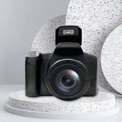 Fotocamera professionale per principianti, videocamera digitale SLR portatile, zoom digitale 16x, 16MP, uscita HD, fotocamera per selfie.