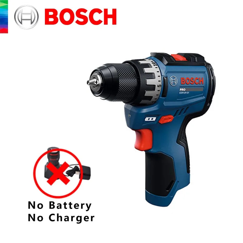 BOSCH GSR 12V-31 Trapano Avvitatore Professionale Senza Fili 2-in-1, per Foratura e Avvitatura di Legno, Metallo e Plastica, Utensile Elettrico Resistente