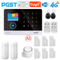 Sistema di allarme PGST ultima versione, WiFi, 4G, allarme di sicurezza domestica intelligente Tuya, controllo vocale intelligente Alexa, funzione push APP